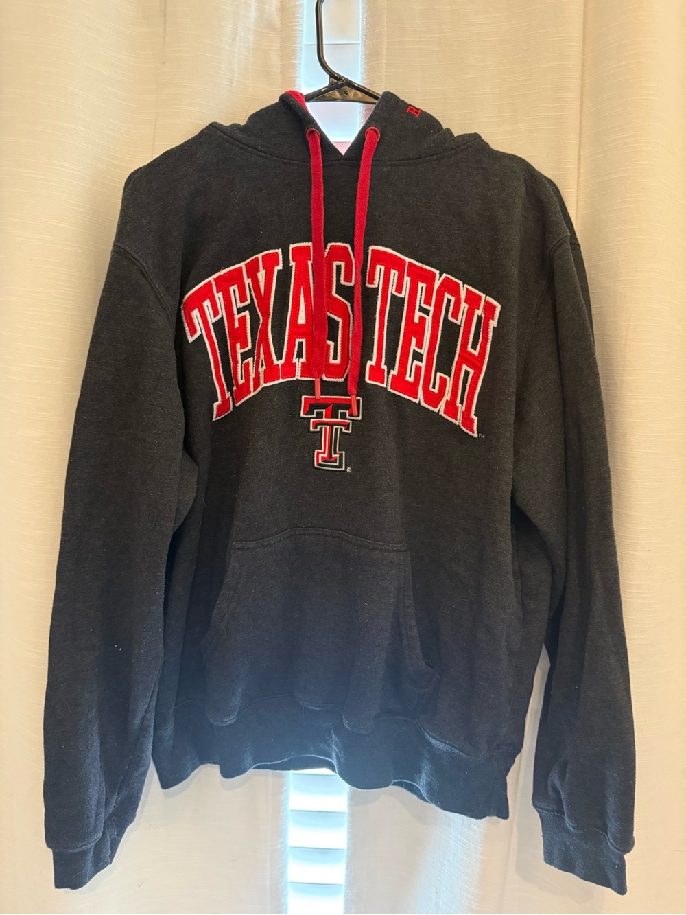 J. America Black Texas Tech TTU Hoodie